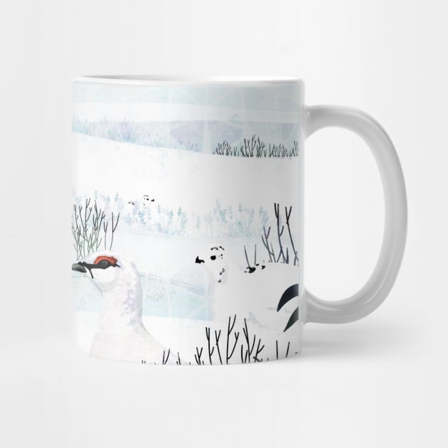 Winter birds by KatherineBlowerDesigns